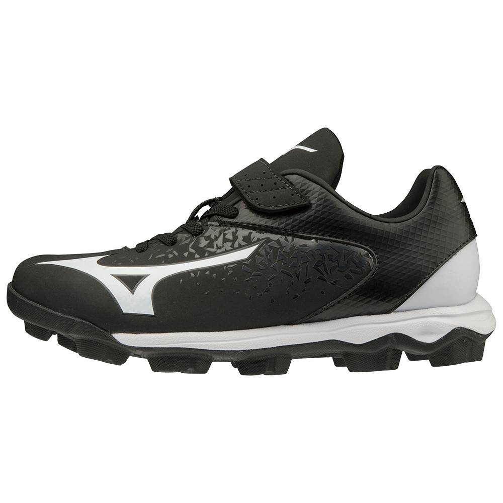 Womens Mizuno Finch Select Nine Molded Softball Cleats Black/White Philippines (CPUDOX581)